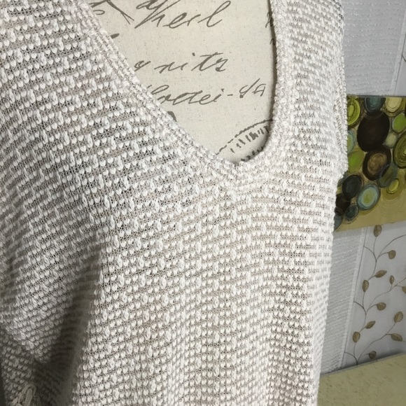 American Eagle Outfitters Loose Knit Lace Accent Top - Picture 4 of 10